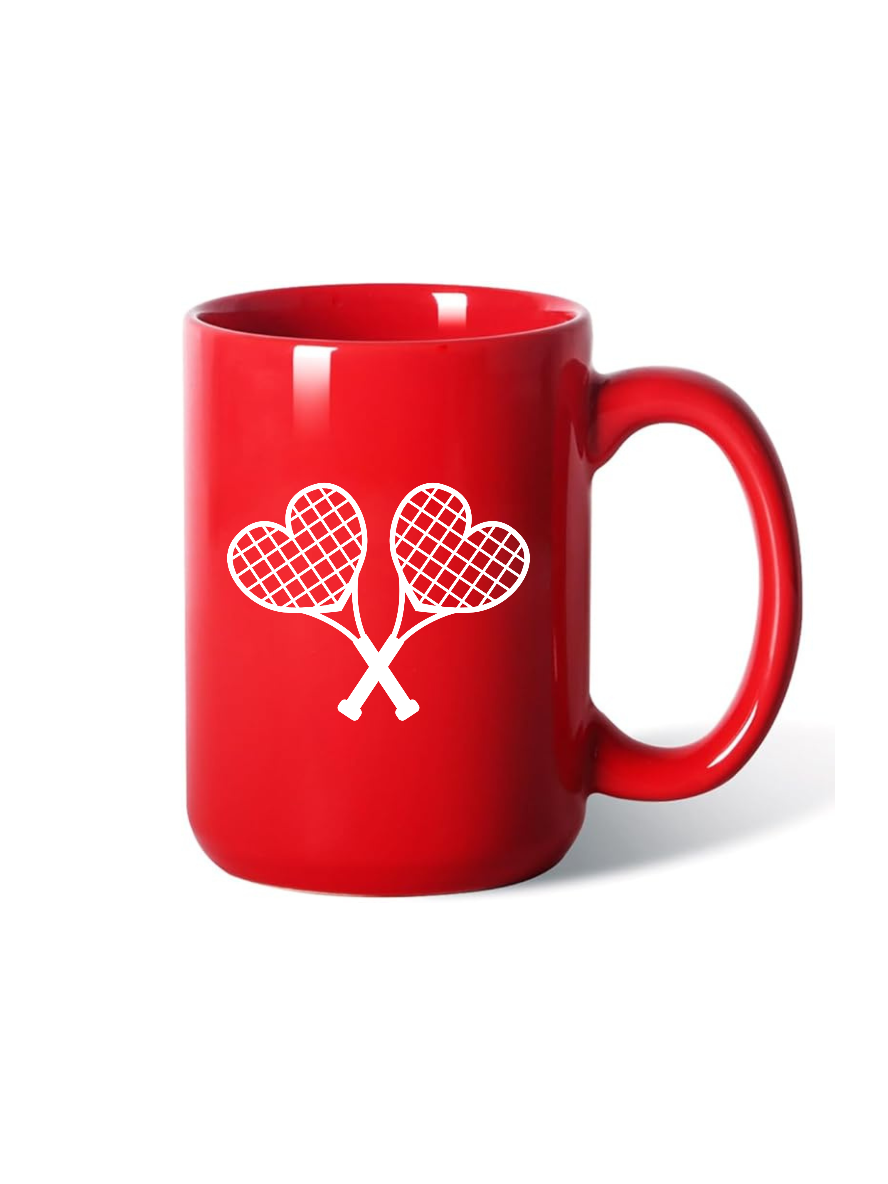 Love All Tennis Red Logo Mug