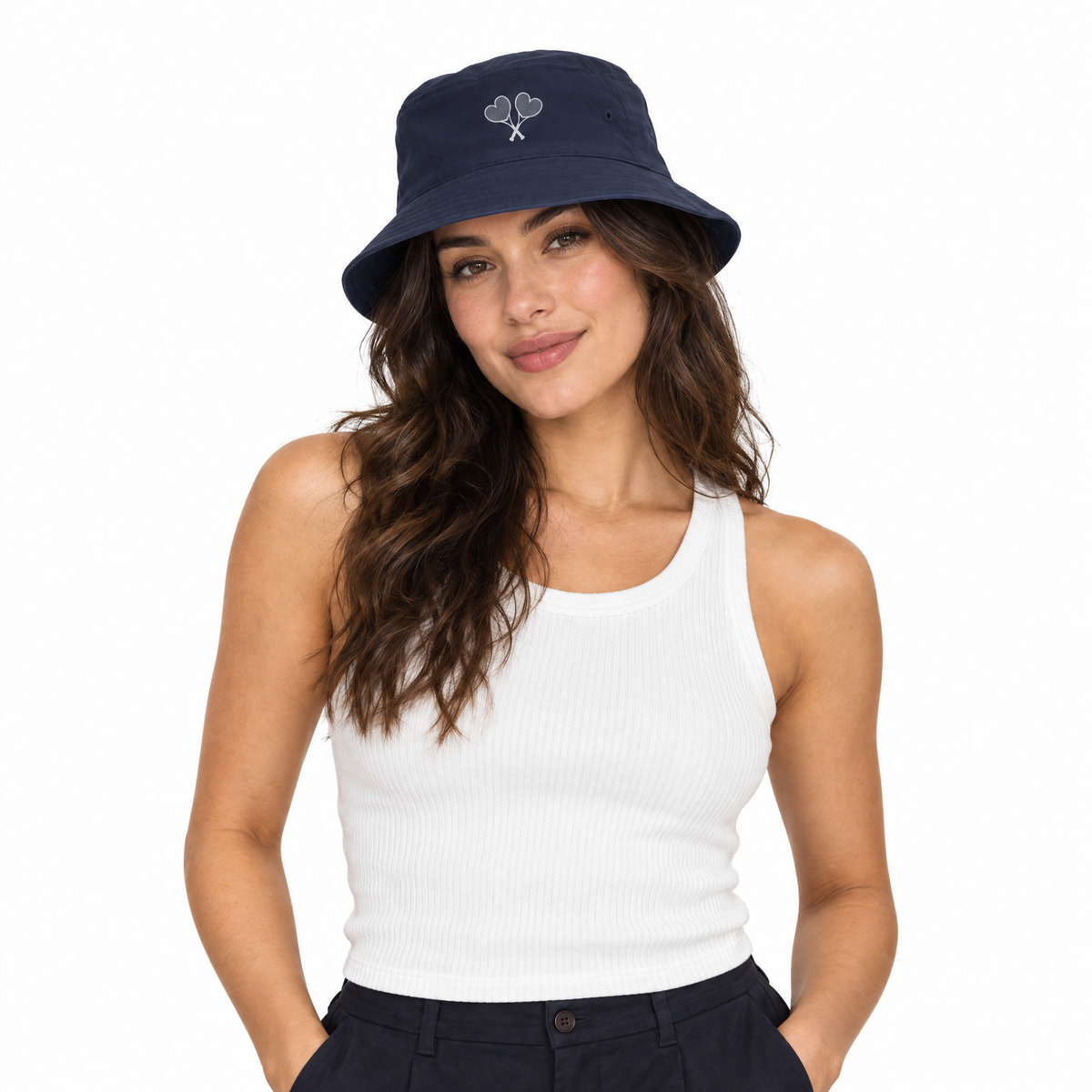 Love All Tennis Women's Logo Crusher Bucket Hat