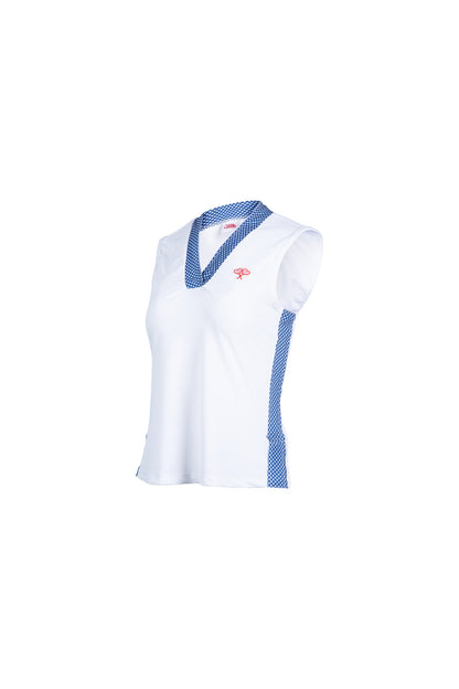 Love All Tennis Women's Tracy Top Gingham